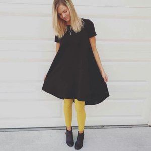 Black LuLaRoe Carly dress size small